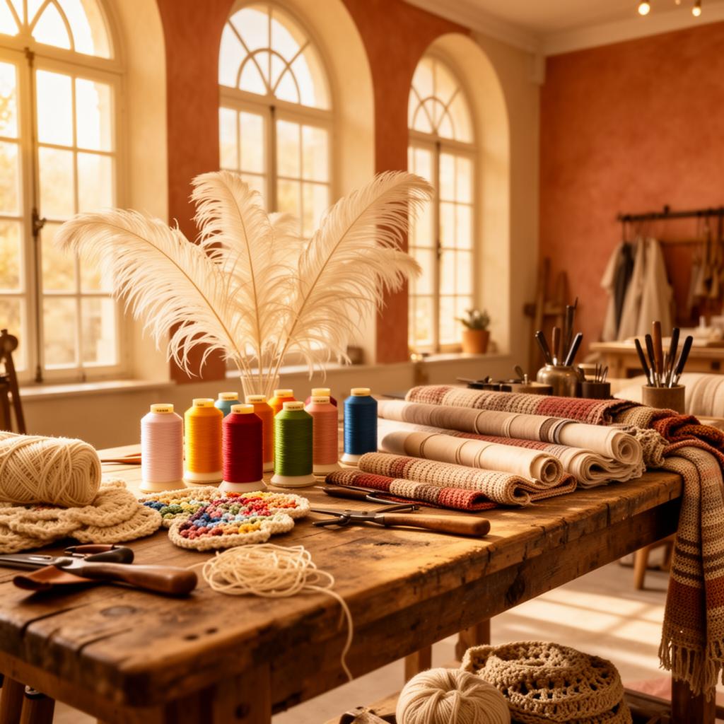 Il salotto come atelier
